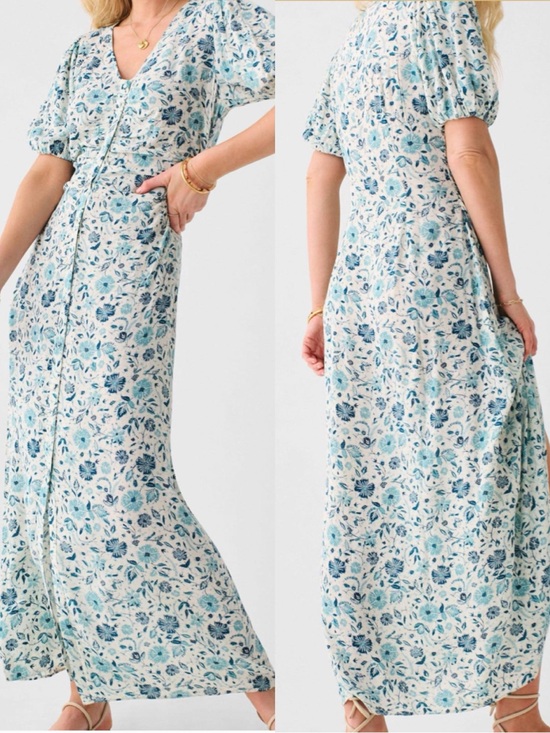 Faherty Dresses & Skirts - FAHERTY Sorrento Dress Floral Midi size Small